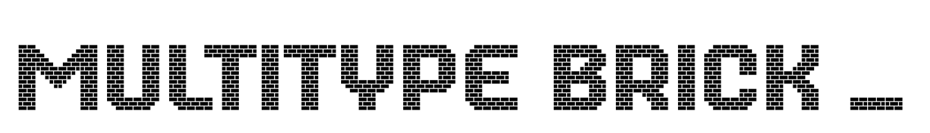 MultiType Brick Mega Blocks